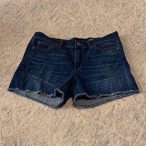 J. Crew Dark Blue Jean Shorts